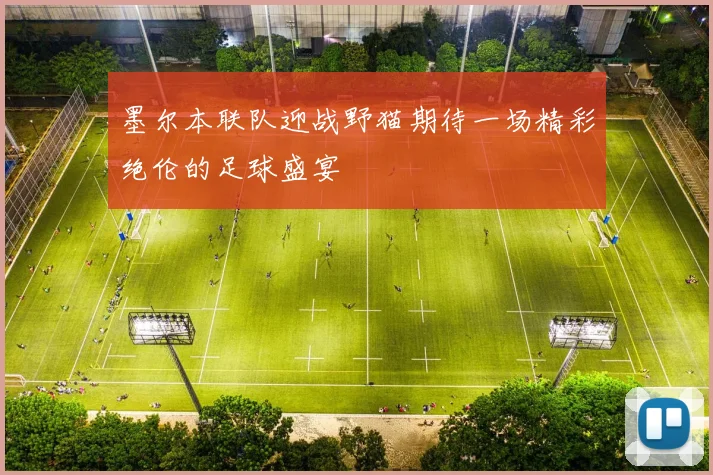墨尔本联队迎战野猫期待一场精彩绝伦的足球盛宴
